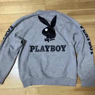 PLAYBOY 자수 맨투맨 트레이닝복