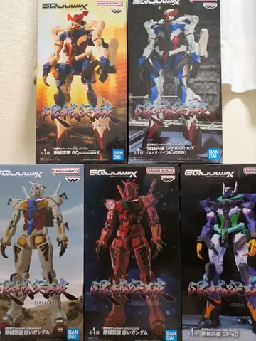 한계 돌파 GQuuuuuuX 피규어 5체 세트