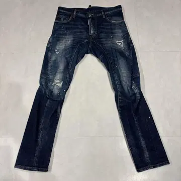 DSQUARED2 Tidy Biker Jean 42 데미지 가공