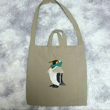 완판템 이아파피요네 펭귄 애니멀 백 카키