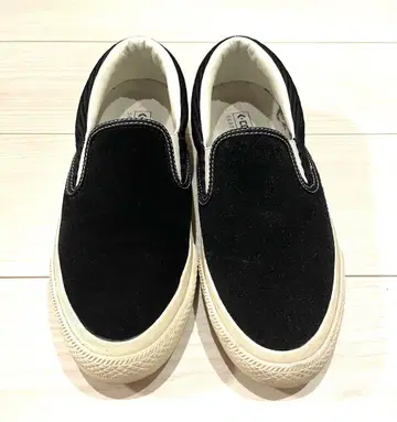 컨버스 스웨이드 슬립온 블랙 25cm 슬립온