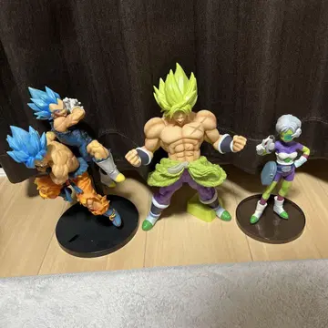 드래곤볼 피규어 세트 손오공 베지터 브로리 치라이