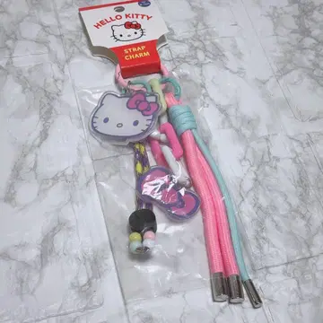 헬로키티 스트랩 참 키링
