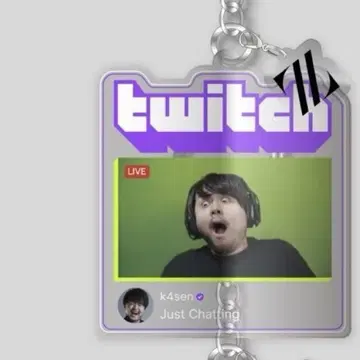 ZETA DIVISION Twitch 아크릴 키링