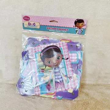 닥터 이매진 생일 벌스데이 배너 가랜드 디즈니