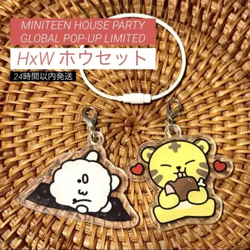 MINITEEN DIY 한정판 아크릴 키링 호시 세트 우지