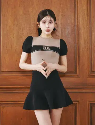 Darich 하이웨스트 니트 미니 스커트