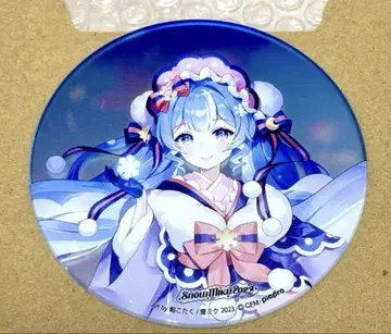SNOW MIKU 2023 코스터 거울 유키 미쿠 안코타쿠 하츠네 미쿠
