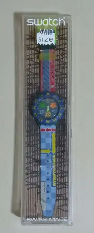 Swatch 미디 아쿠아 크로노 Game Over SEL101