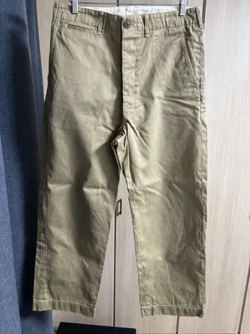 오어슬로우 VINTAGE FIT ARMY TROUSERS 치노