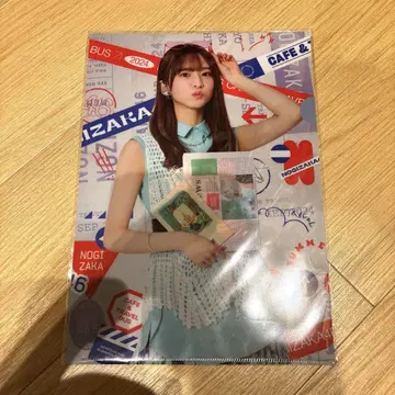 노기자카46 스가와라 사츠키 클리어 파일 마나츠젠코쿠 투어 노기 카페