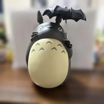 토토로 우산 포함 저금통 피규어 약 23cm