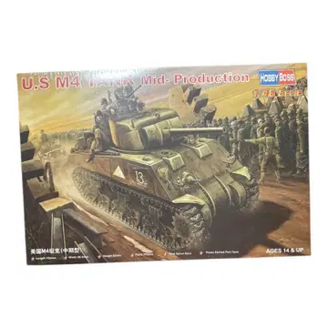 Hobby Boss U.S M4 탱크 미드 프로덕션