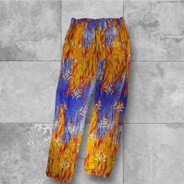 아프리카 프린트 팬츠