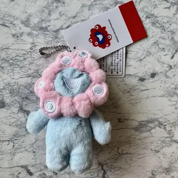 오사카 간사이 엑스포 미야쿠미야쿠 파스텔 컬러 볼 체인 부착 봉제 인형