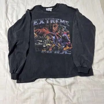 MADE EXTREME 긴팔 티셔츠 다크 그레이 시부야 agem
