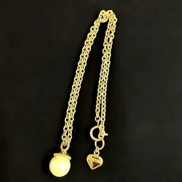 모스키노 MOSCHINO 목걸이 골드 컬러