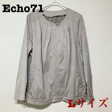 새상품급 Echo71 에코 인터내셔널 그레이 아우터 L 사이즈