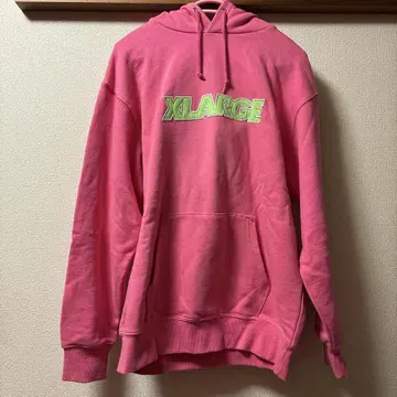XLARGE 핑크 후드티