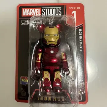 MARVEL Happy 복권 BE@RBRICK 1 아이언맨 마크 3