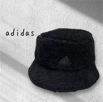 adidas 아디다스 로고 입 보아 버킷햇 블랙 버킷햇