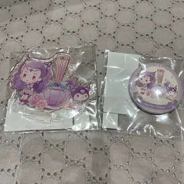 프리큐어 5 산리오 Web 복권 밀키 로즈  아크릴 스탠드 캔뱃지