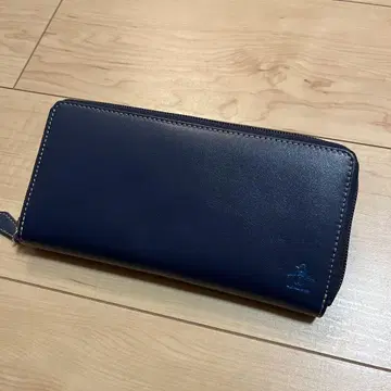Munsingwear 미사용 이탈리아 가죽 라운드 장지갑 12,100엔