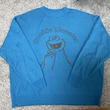 Cookie Monster 스웨터 파랑