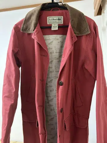 L.L.Bean 0BGX4 여성용 M 핑크 자켓