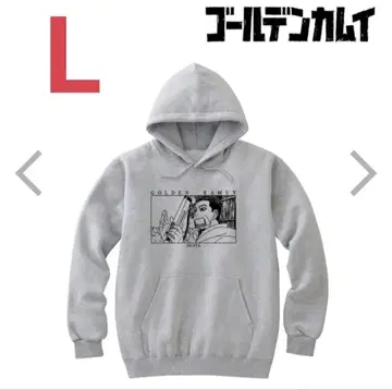 골든 카무이 오가타 햐쿠노스케 후드티 L