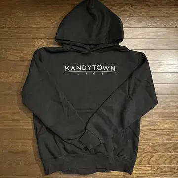 KANDYTOWN 블랙 후드티 XL