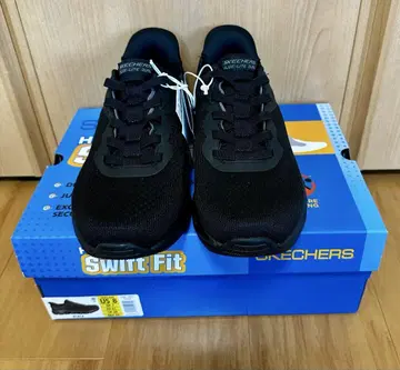 SKECHERS Swift Fit 스니커즈 27cm 블랙