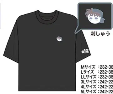 시마무라 닌타마 도이 선생님 도이 한스케 T셔츠 블랙 M 사이즈