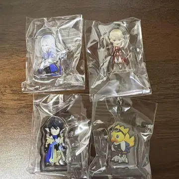 FF14 미니 아크릴 블록 4개 세트 TGS 2025