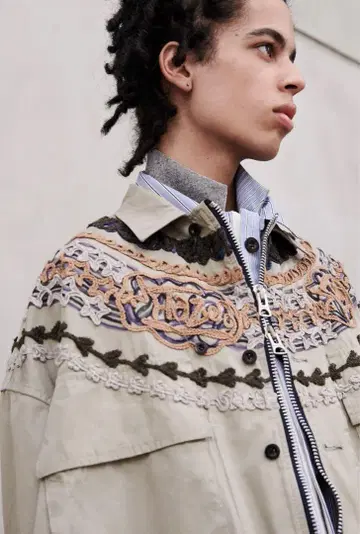 sacai 23ss Eric Haze Code Embroidery 2