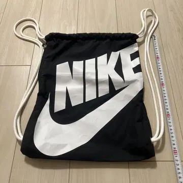 NIKE 로고 냅색 블랙 백팩
