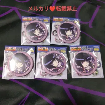 HUNTER x HUNTER 컬트 와시 캔뱃지 조르딕가 5종 세트