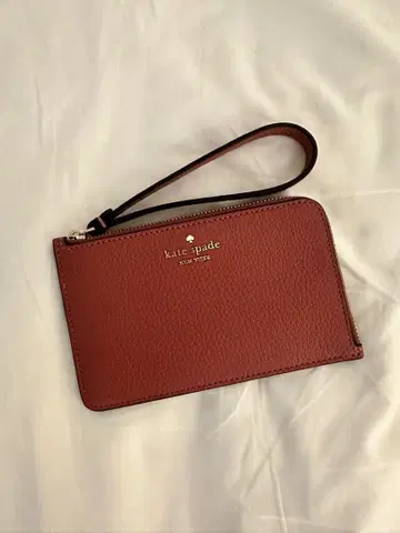 kate spade 가죽 카드 케이스 핑크