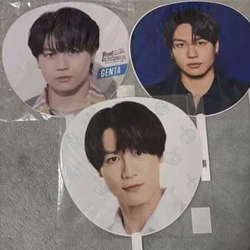 마츠다 겐타 부채 3장 세트