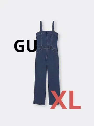 GU 베어탑 살로펫 팬츠 XL 사이즈 68BLUE 온라인 완판템