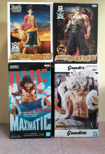 원피스 피규어 4체