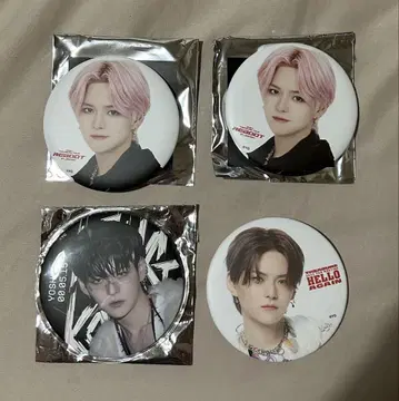 K-POP 아이돌 핀 배지 4개 세트
