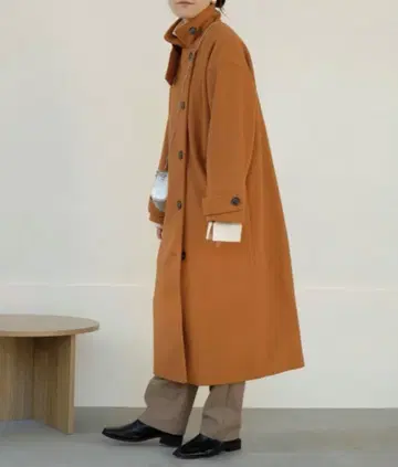 Bab 2WAY 스탠드 카라 코트