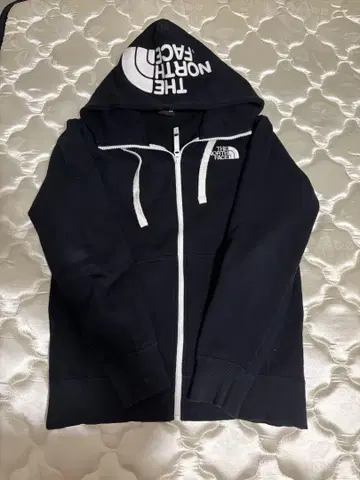 THE NORTH FACE 블랙 후드티 셋업