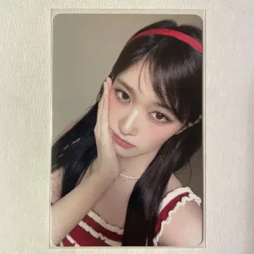 IVE 이서 SECRET 오프라인 이벤트 9월 도쿄 트레이딩 카드 1장