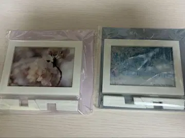 쿄모토 타이카 사진전 굿즈 아크릴 프레임 겨울 봄 시점과 시점
