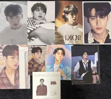 SEVENTEEN 민규 엽서 묶음 판매