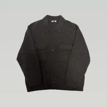 UNIQLO U 라무 니트 자켓 브라운 XL 사이즈