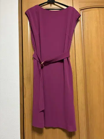 Pinky&Dianne 슬리브리스 퍼플 원피스