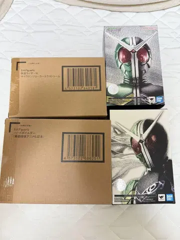 S.H.Figuarts 진골조제법 가면라이더W 4체 세트